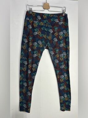 LulaRoe Owl Print Leggings Plus Size Tall & Curvy